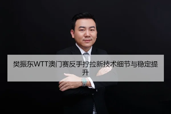 樊振东WTT澳门赛反手拧拉新技术细节与稳定提升